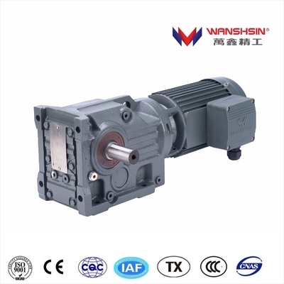 แรงบิดสูง K Series Helical Bevel Gear Box เกียร์ AC เกียร์มอเตอร์เกียร์ไฟฟ้า