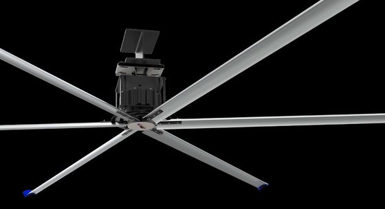 เส้นผ่านศูนย์กลางใบมีด 3.6 ม. 12 ฟุตพัดลมเพดาน HVLS ประหยัดพลังงาน