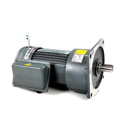 4P Pole Output Shaft 60 AC Gear Motor พร้อมเบรคมือ