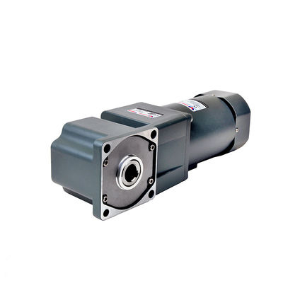 110V 220V เดี่ยว / สามเฟส AC / DC Induction Gear เครื่องยนต์ กะทัดรัดพร้อมตัวควบคุมความเร็ว