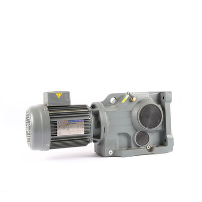 หน้าแปลน M6 Helical Bevel Gear Motor สำหรับยกเครื่องจักร