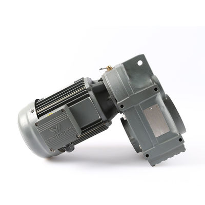 F Series กระปุกเกียร์ Helical เพลาขนาน 90 องศาพร้อมมอเตอร์ไฟฟ้าCN