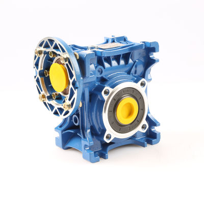 B14 หน้าแปลน 370W Worm Reducer กระปุกเกียร์ความแข็งผิว HRC58