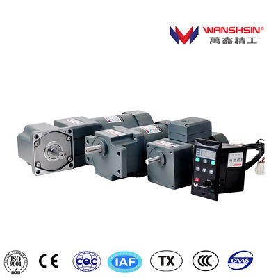 มอเตอร์เกียร์ AC แบบอลูมิเนียมแรงบิดสูง 9W 91KW 400RPM