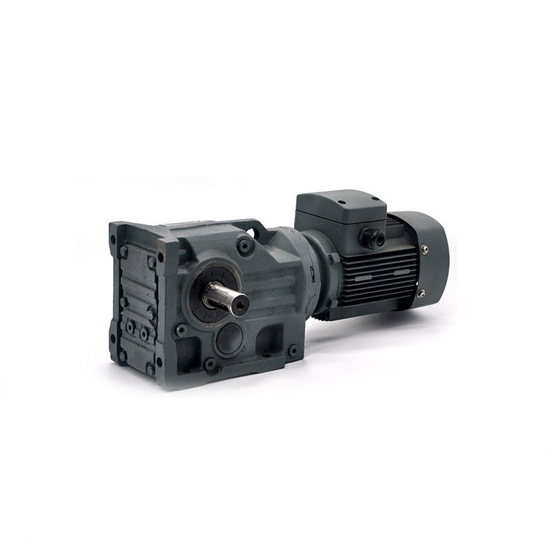 อัตราส่วนเอาต์พุตเพลากลวง 1/5 กระปุกเกียร์ Bevel Gear K ลดความเร็วลานที่มีคุณภาพสูง