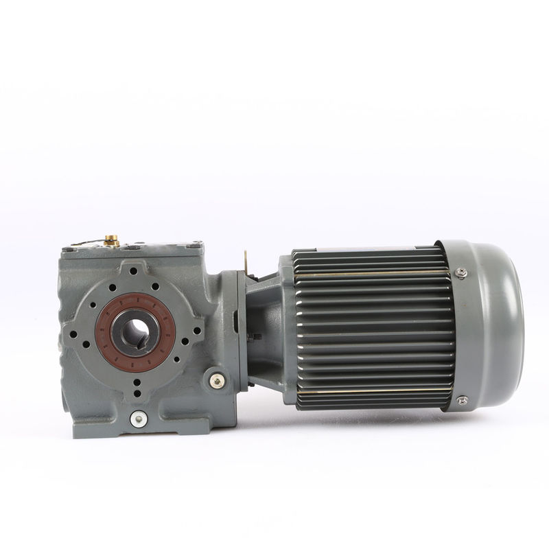 หน้าแปลนติดตั้ง 62HRC Helical Worm Gear Motor 2 ขั้นตอน